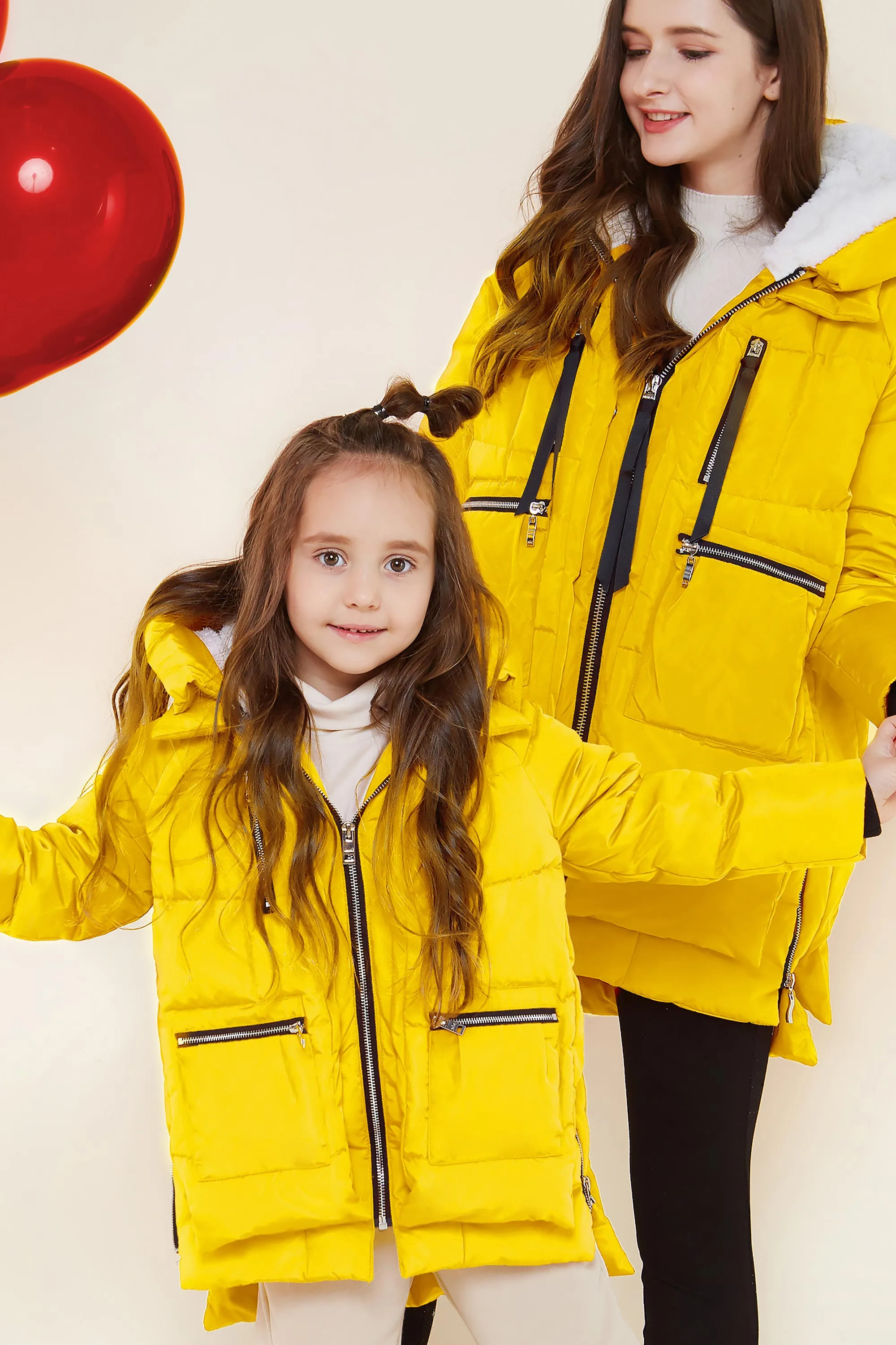 092 Classics Kids Thickened Hooded Down Coat