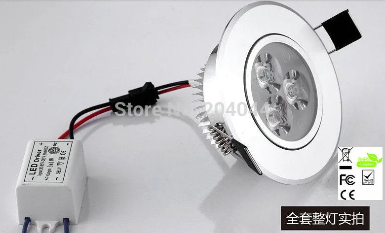 2017 2018 Promotion Led Light Dc12v 220v Input 20pc/lot Downlights Energy Saving With Excellent Heatsink High Brightness Epistar