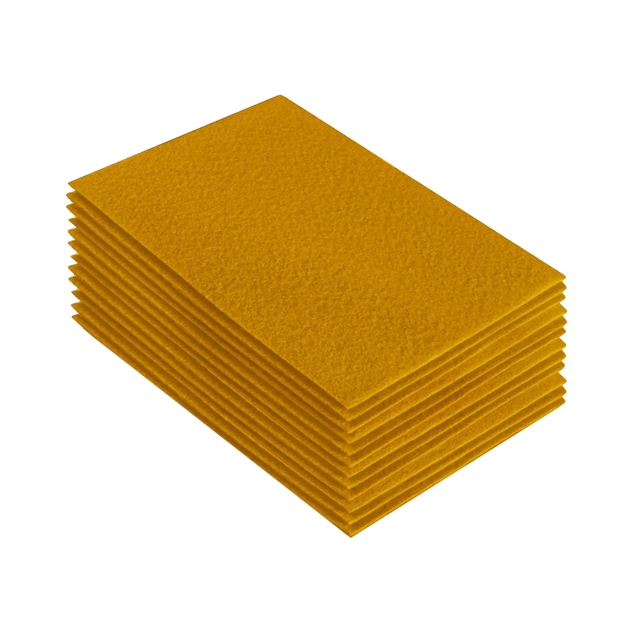 Acrylic Felt 9"X12" Sheet Packs | Antique Gold