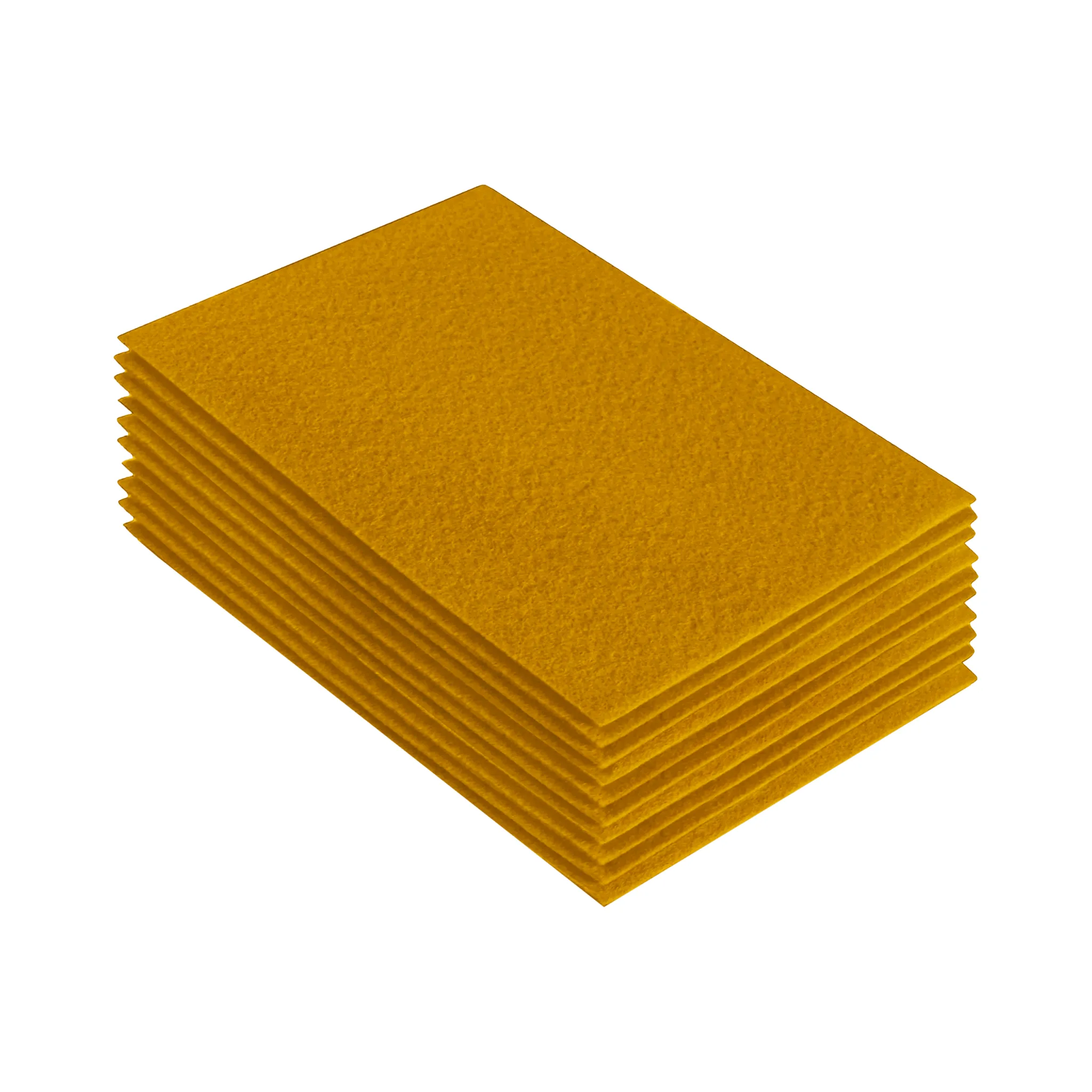 Acrylic Felt 9"X12" Sheet Packs | Antique Gold