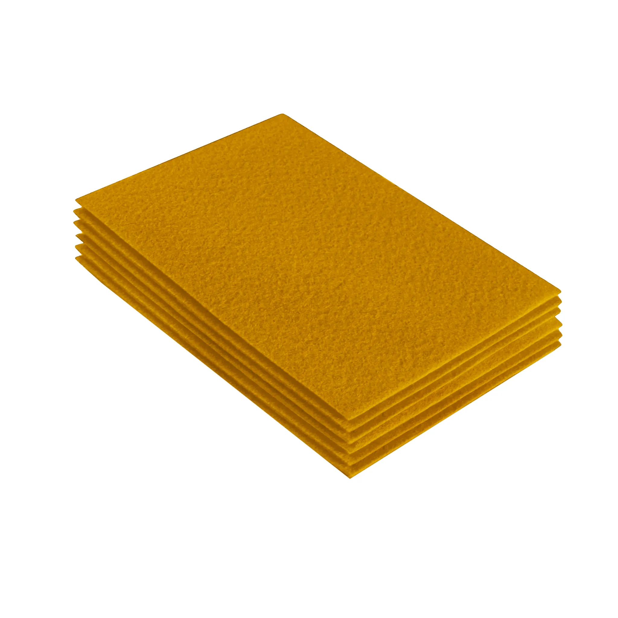 Acrylic Felt 9"X12" Sheet Packs | Antique Gold