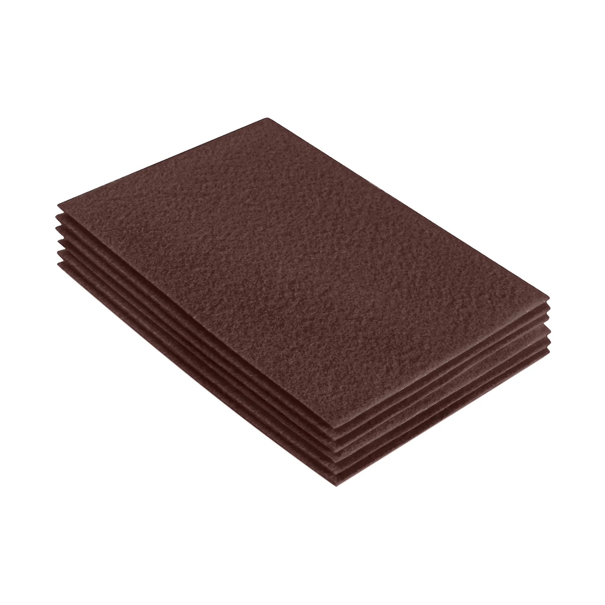 Acrylic Felt 9"X12" Sheet Packs | Brown