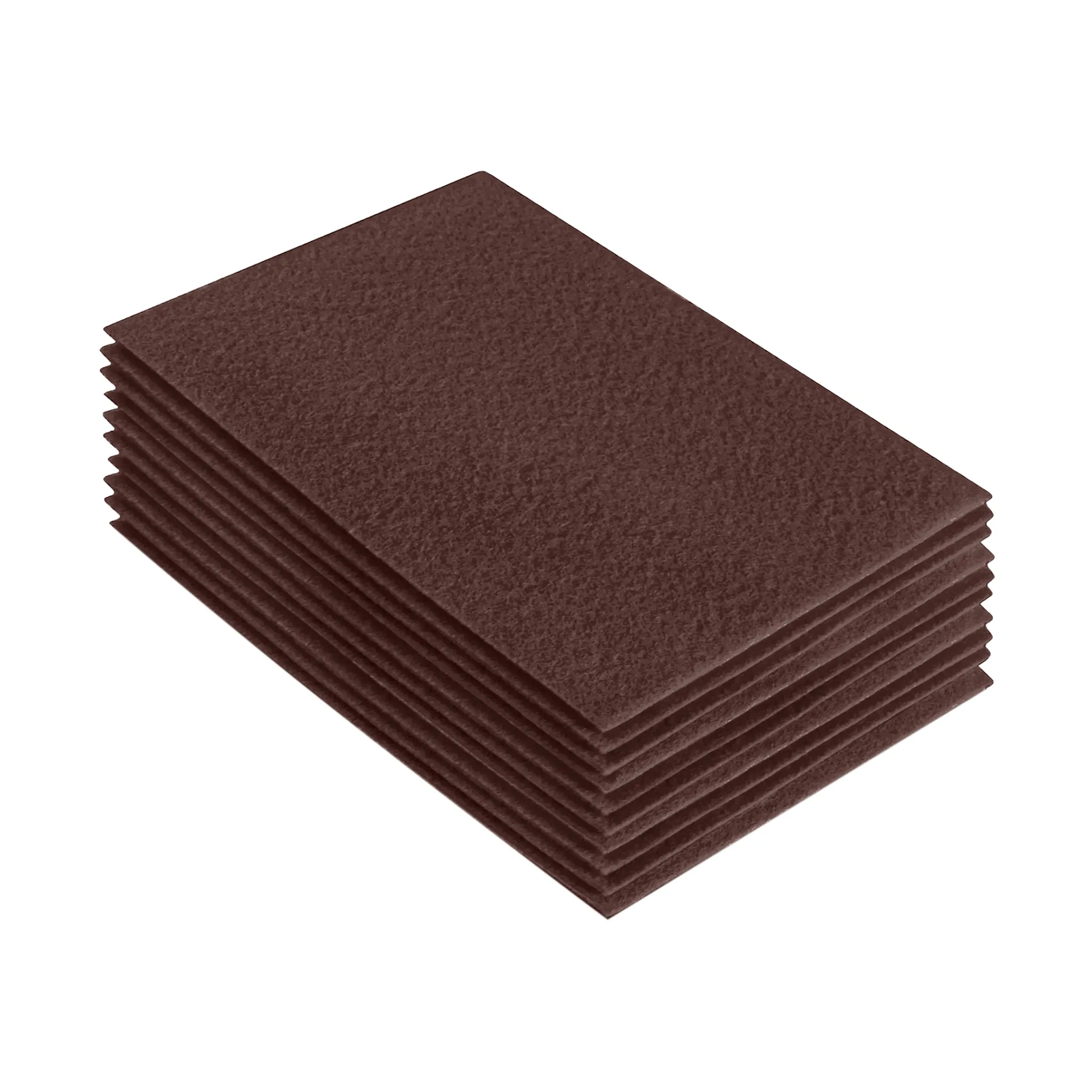 Acrylic Felt 9"X12" Sheet Packs | Brown