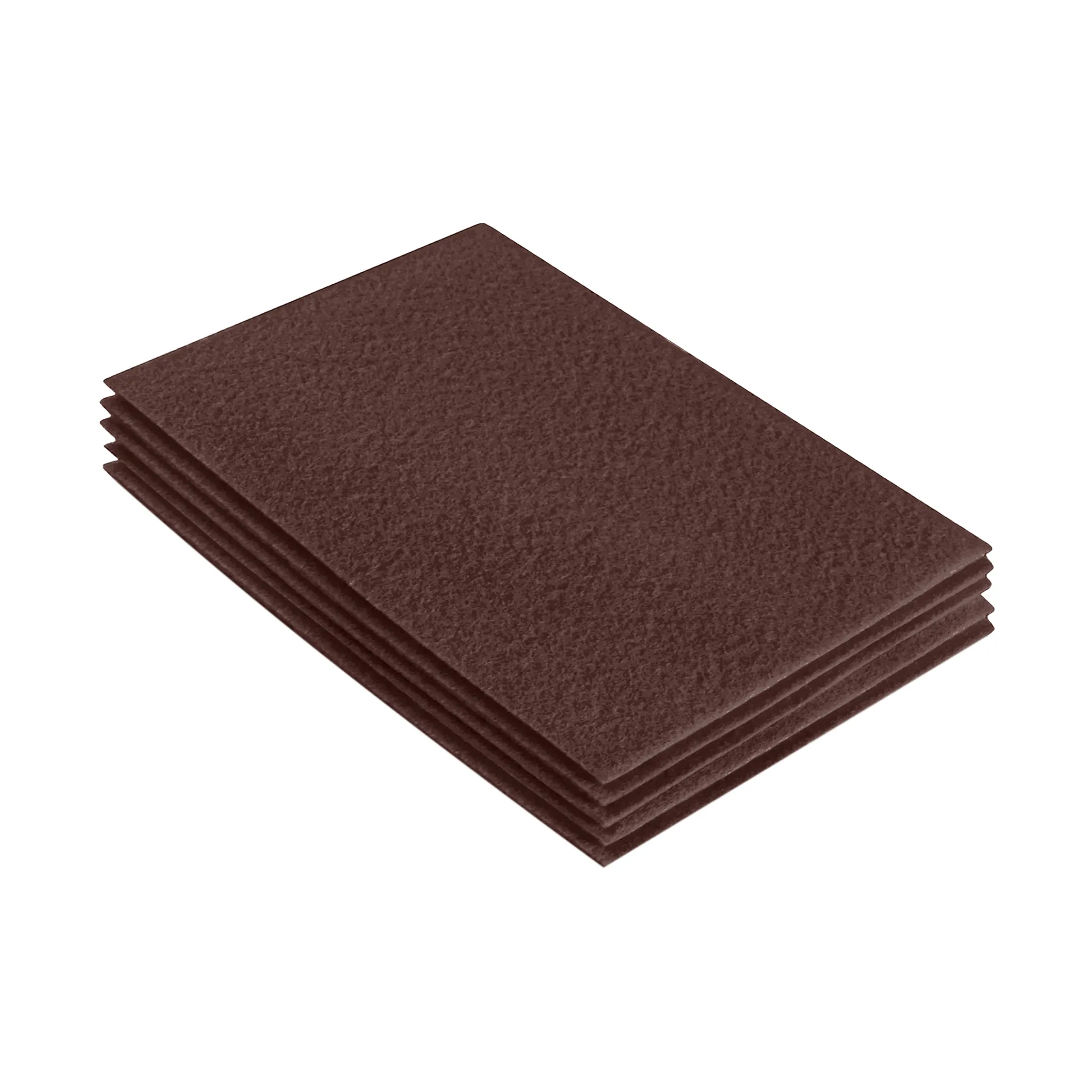 Acrylic Felt 9"X12" Sheet Packs | Brown