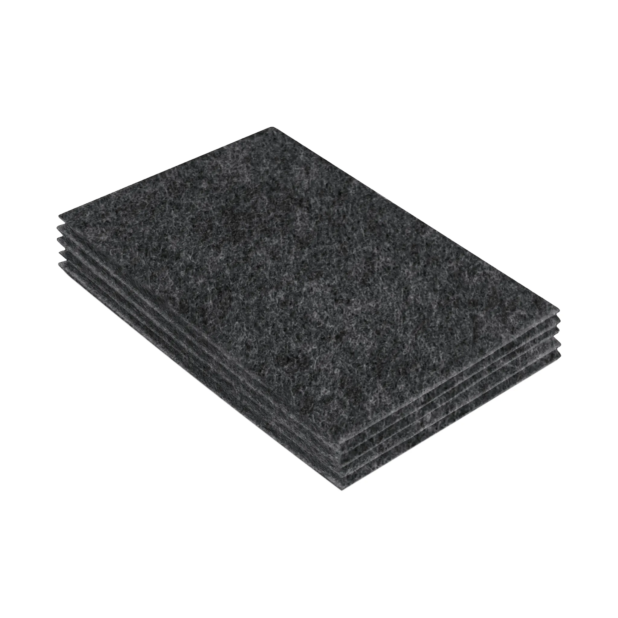 Acrylic Felt 9"X12" Sheet Packs | Charcoal