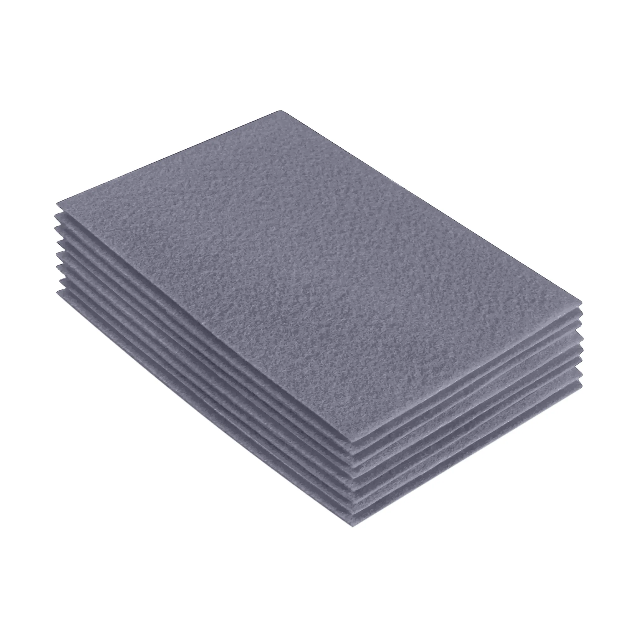 Acrylic Felt 9"X12" Sheet Packs | Grey