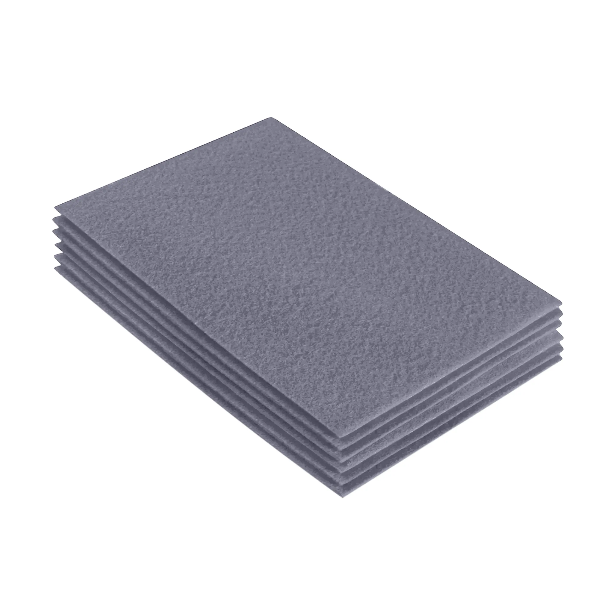 Acrylic Felt 9"X12" Sheet Packs | Grey