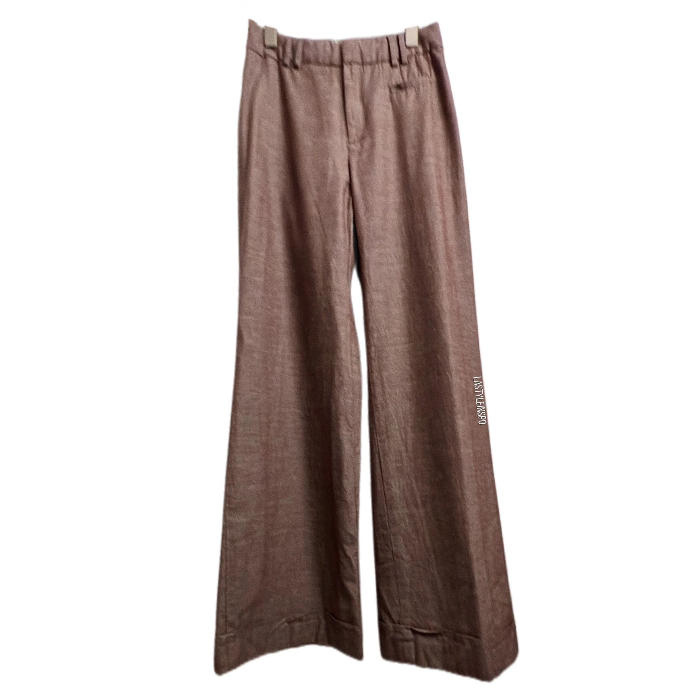 Anthropologie Elevenses Wide Pants Casual in Brown Size 2