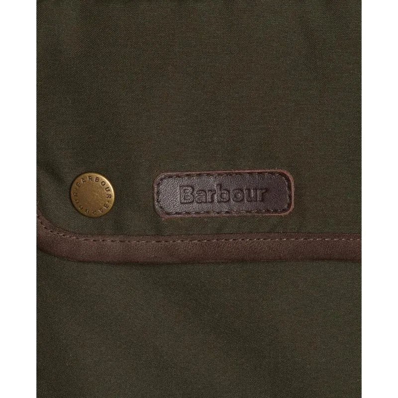 Barbour Burton Mens Quilted Waterproof Jacket - Dark Olive