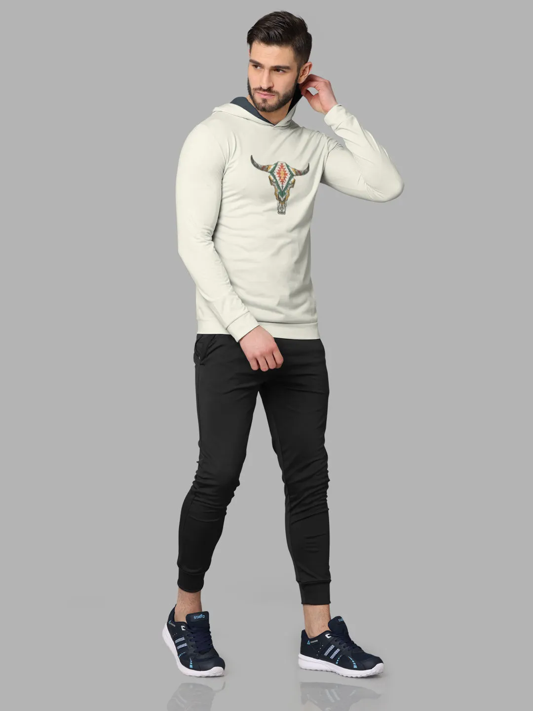 Bullmer Mens Loopknit Hooded T shirt by Hellcat