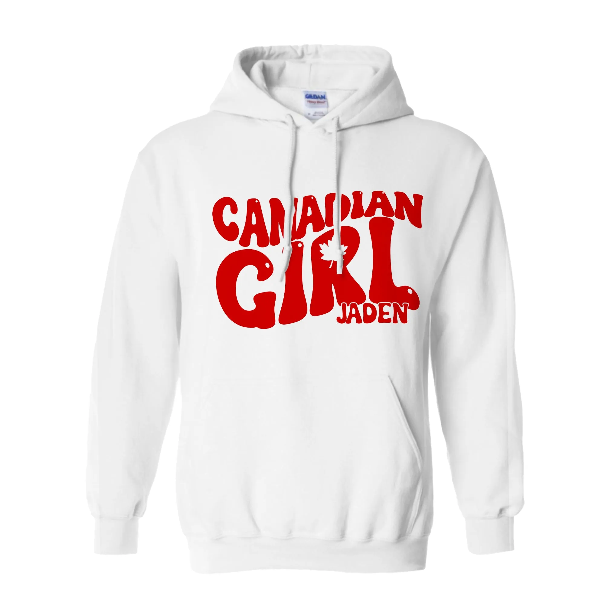 CANADIAN GIRL - HOODIE (Personalization Optional)