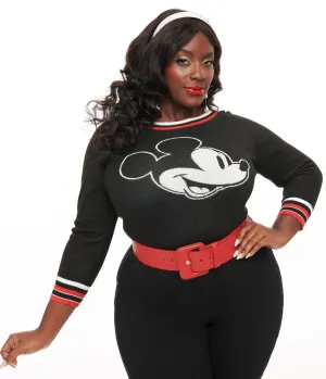 Disney Mickey & Friends Collection by Unique Vintage Plus Size Classic Mickey Sweater