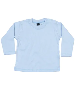 Dusty Blue - Baby long sleeve T