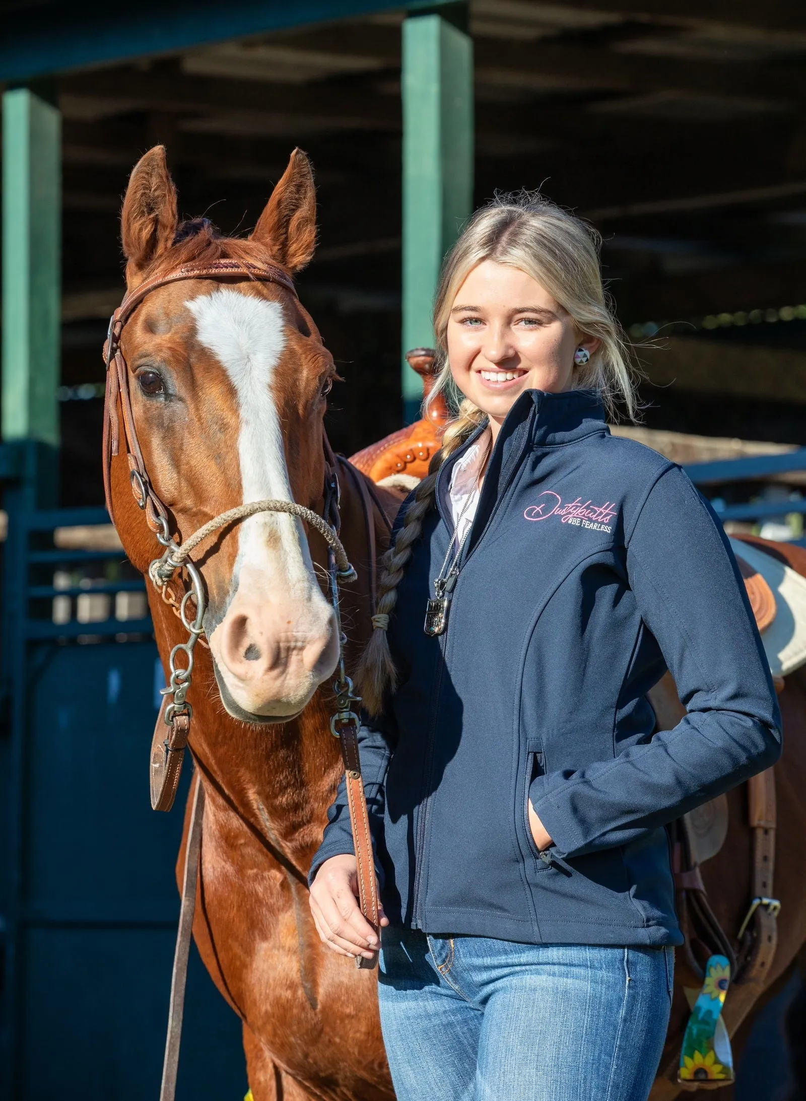 Dustybutts Softshell Jackets // Navy