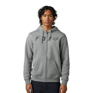 Fox Racing  Mens Absolute Zip Hoodie Sweatshirt Heavyweight Warm Heather Graphite