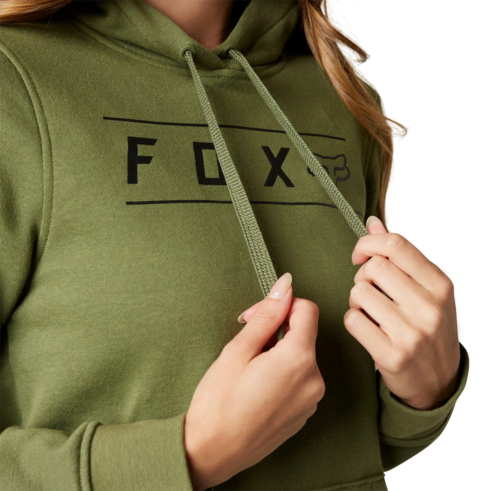 Fox Racing  Womens Army Pinnacle Pullover Fleece Hoodie Warm Comfy Sweatshirt