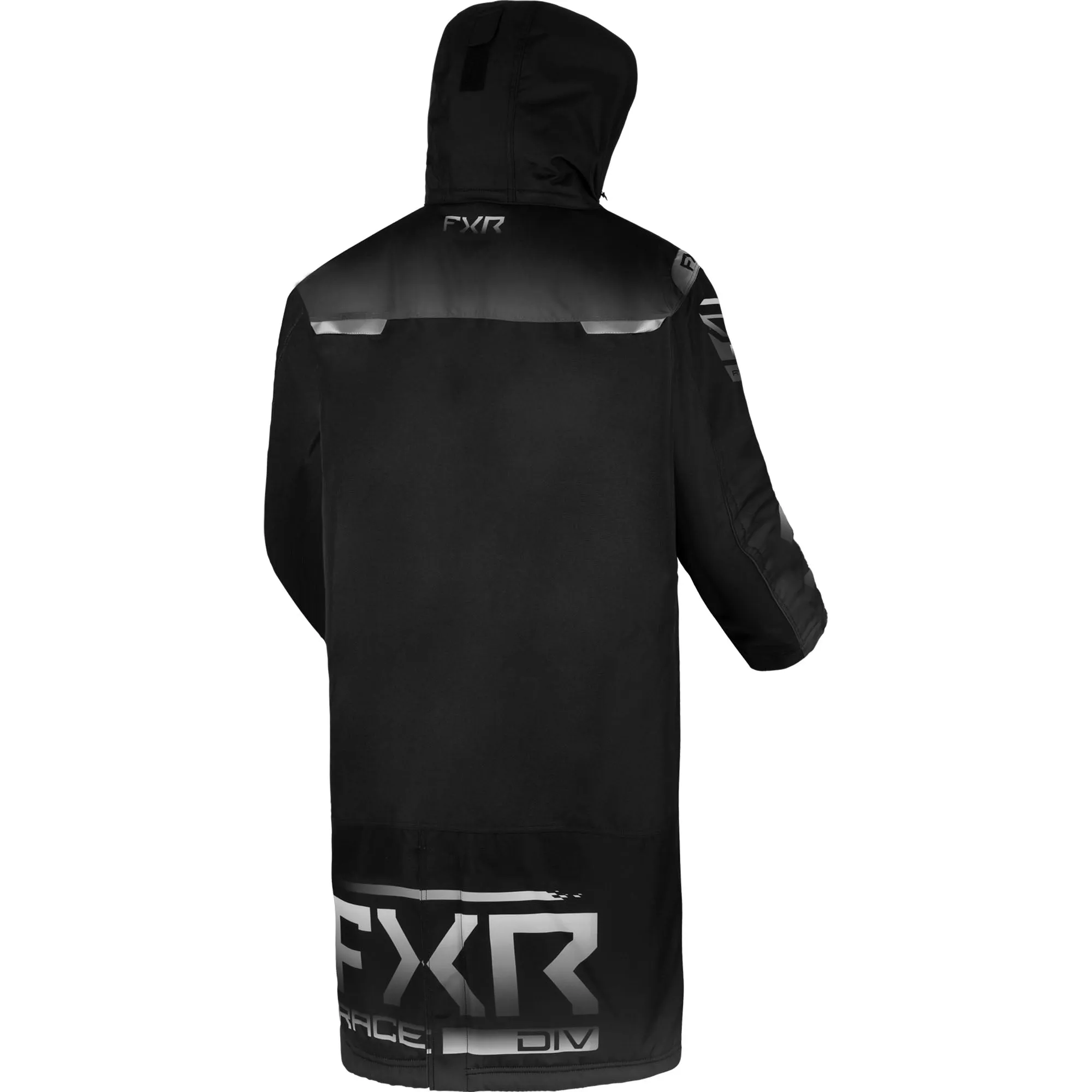 FXR  Mens Warm-Up Coat Snowmobile Jacket Thermal Flex Black Charcoal Grey