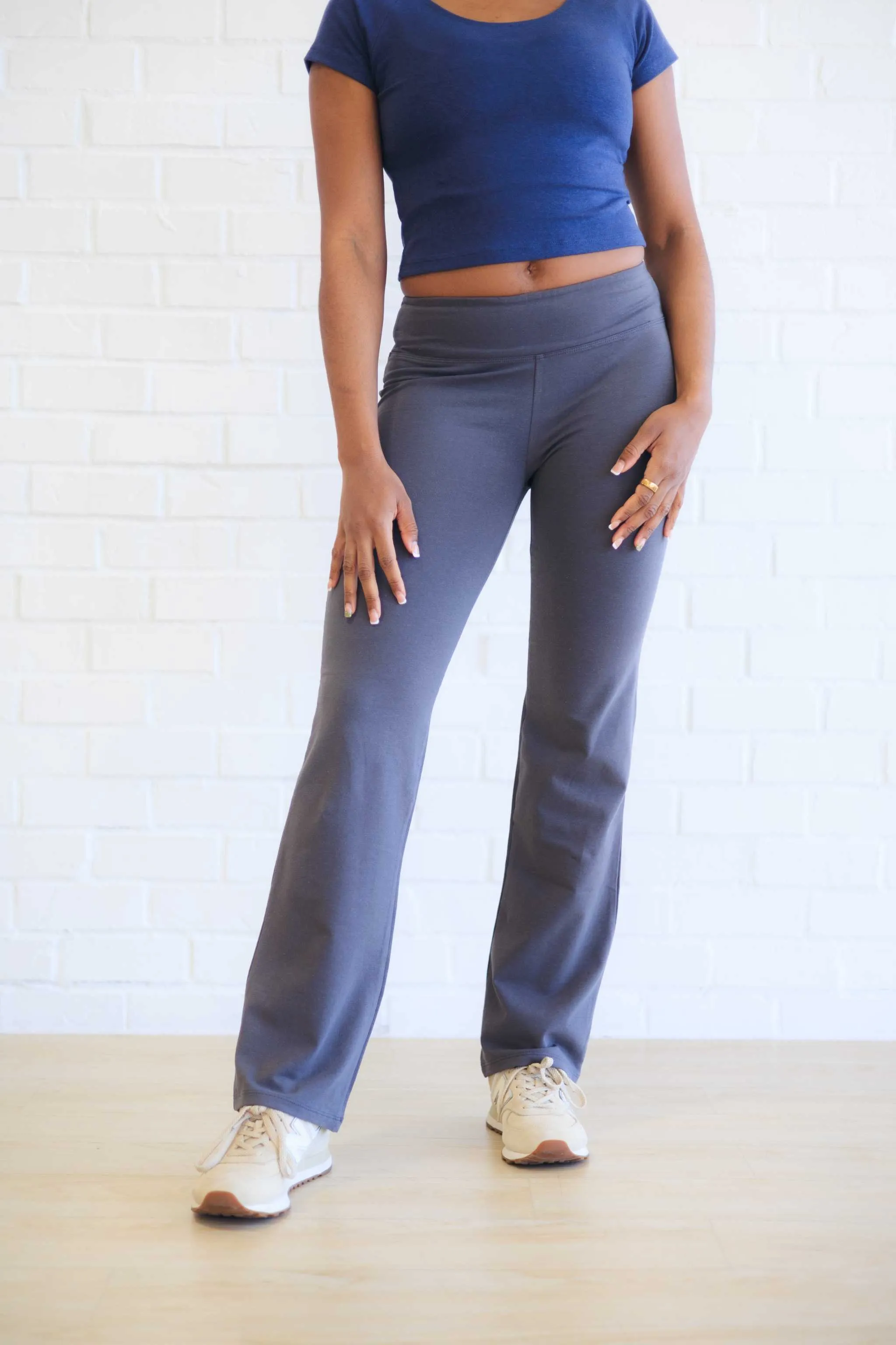 Hemp Yoga Pants - Style & Comfort with Cotton Blend