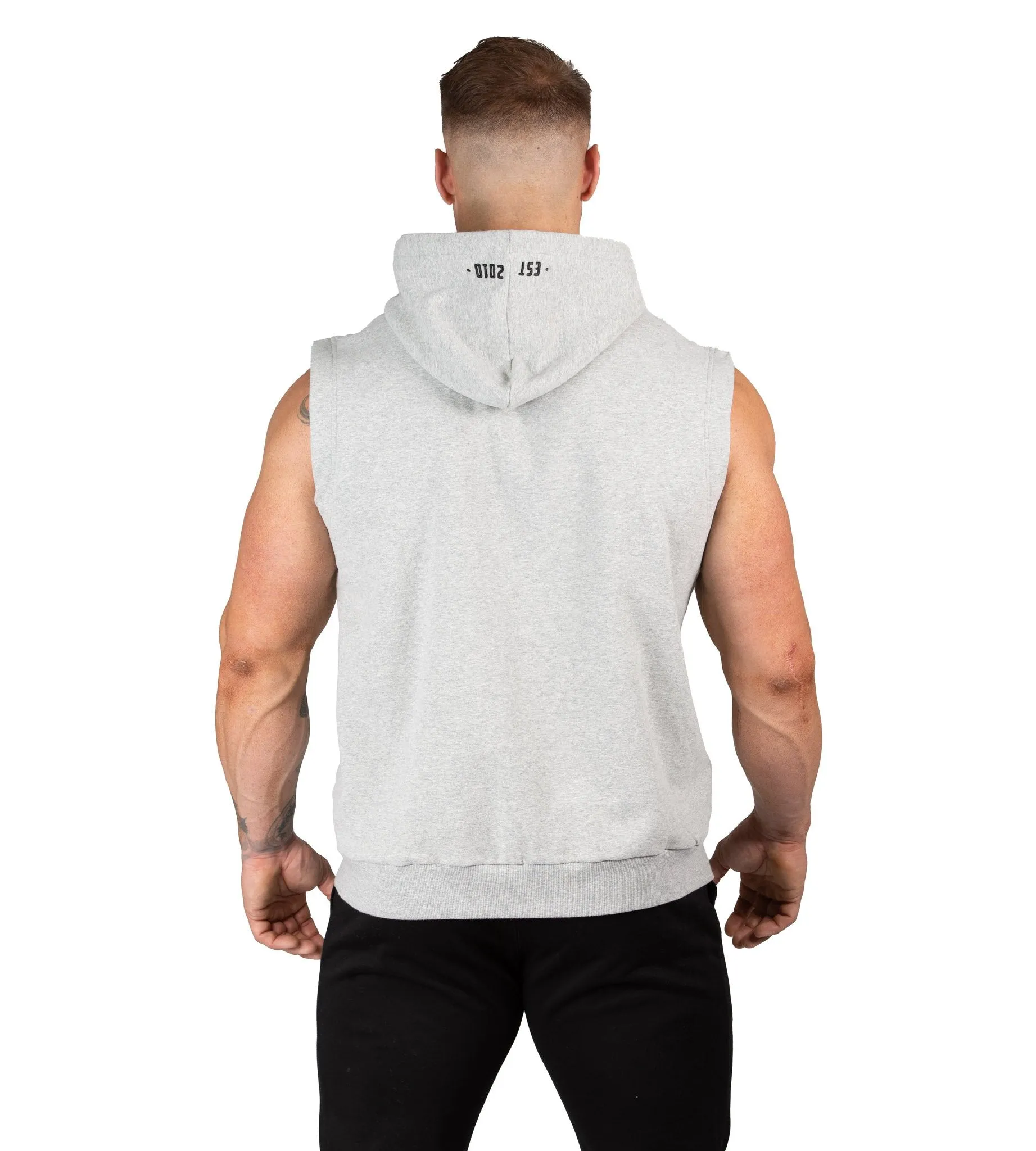 Hulk Sleeveless Hoodie III - Grey