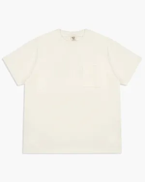 Jackman Dotsume Pocket Tee - Off White