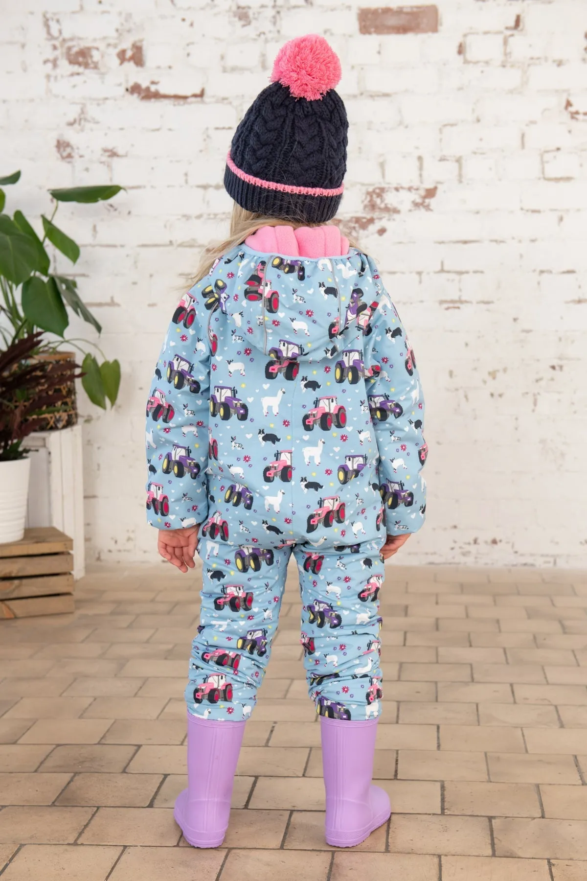 Jamie Puddlesuit - Sky Farm Print