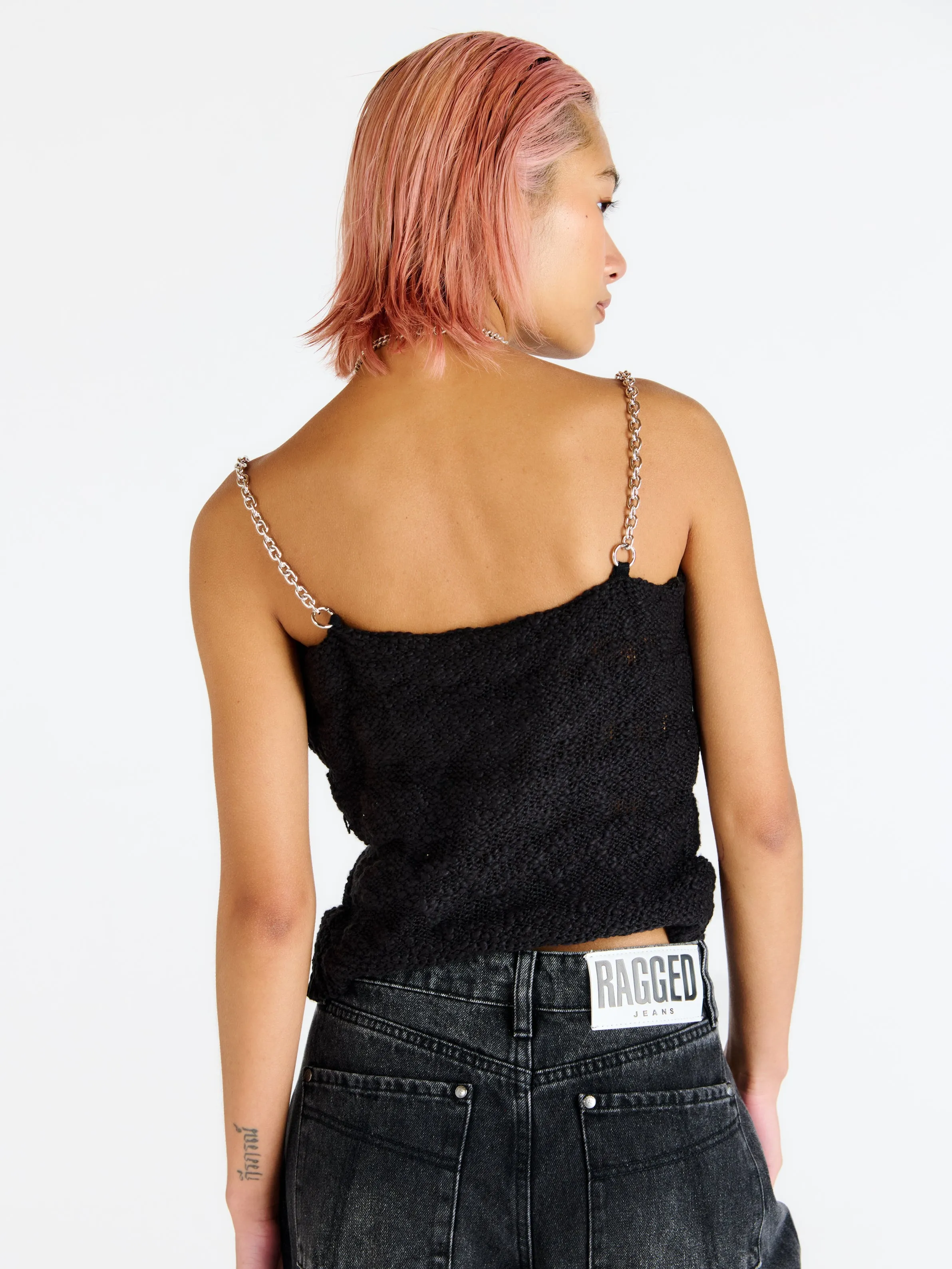 Jennifer Lace Knit Vest