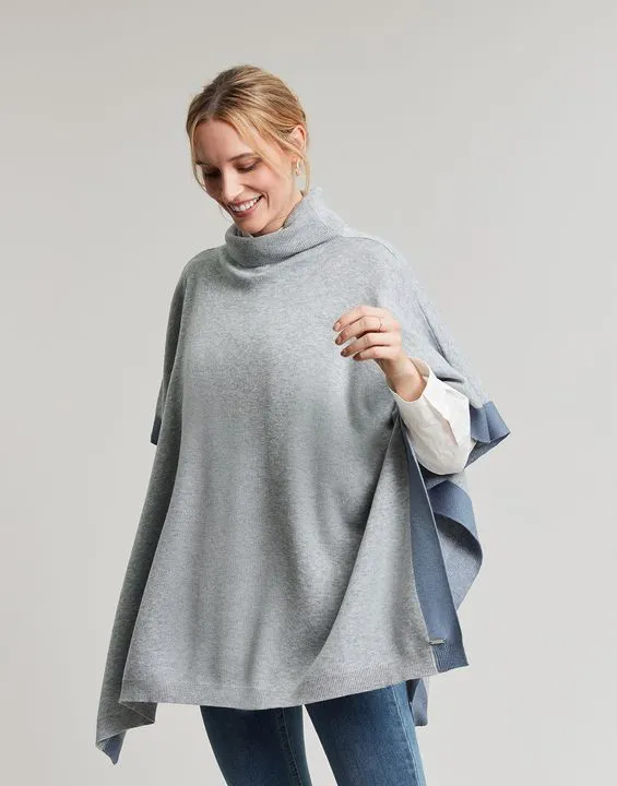 Joules Clarisse Turtleneck Poncho