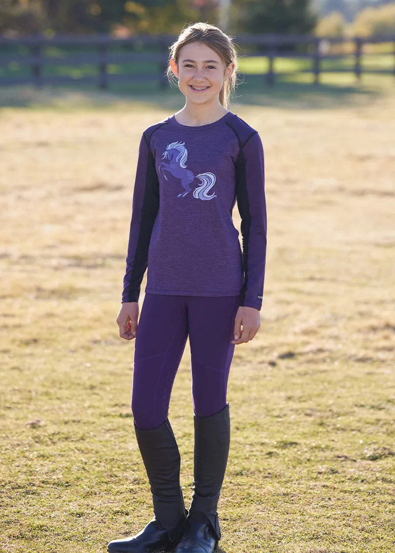 Kids Free Frolic Base Layer Top