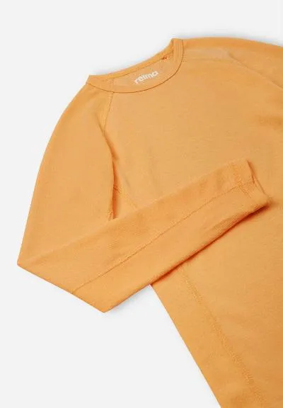 Kids Thermal Base Layer Set Lani Amber Yellow