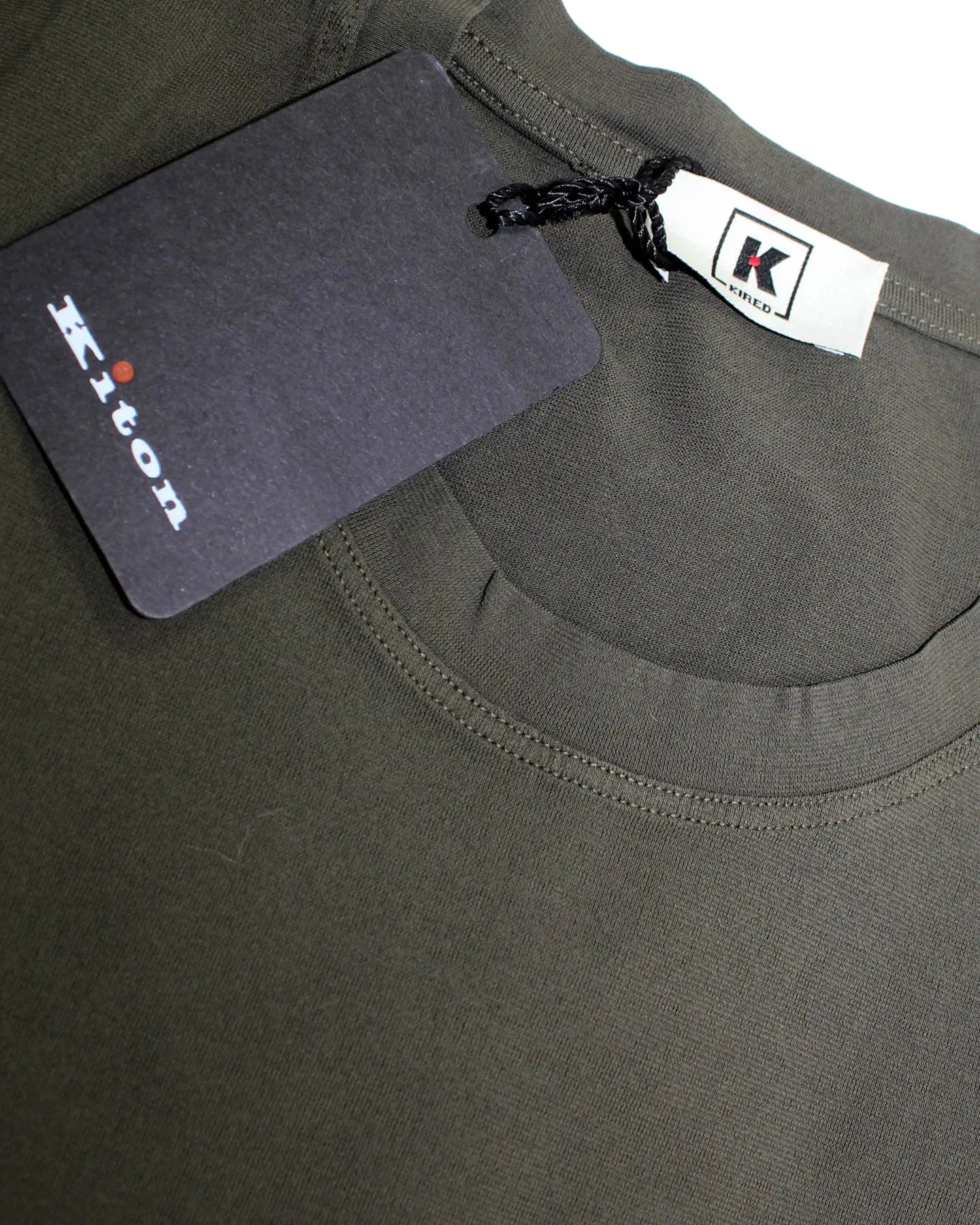 Kired Kiton Longsleeve T-Shirt Brown Crêpe Cotton SALE