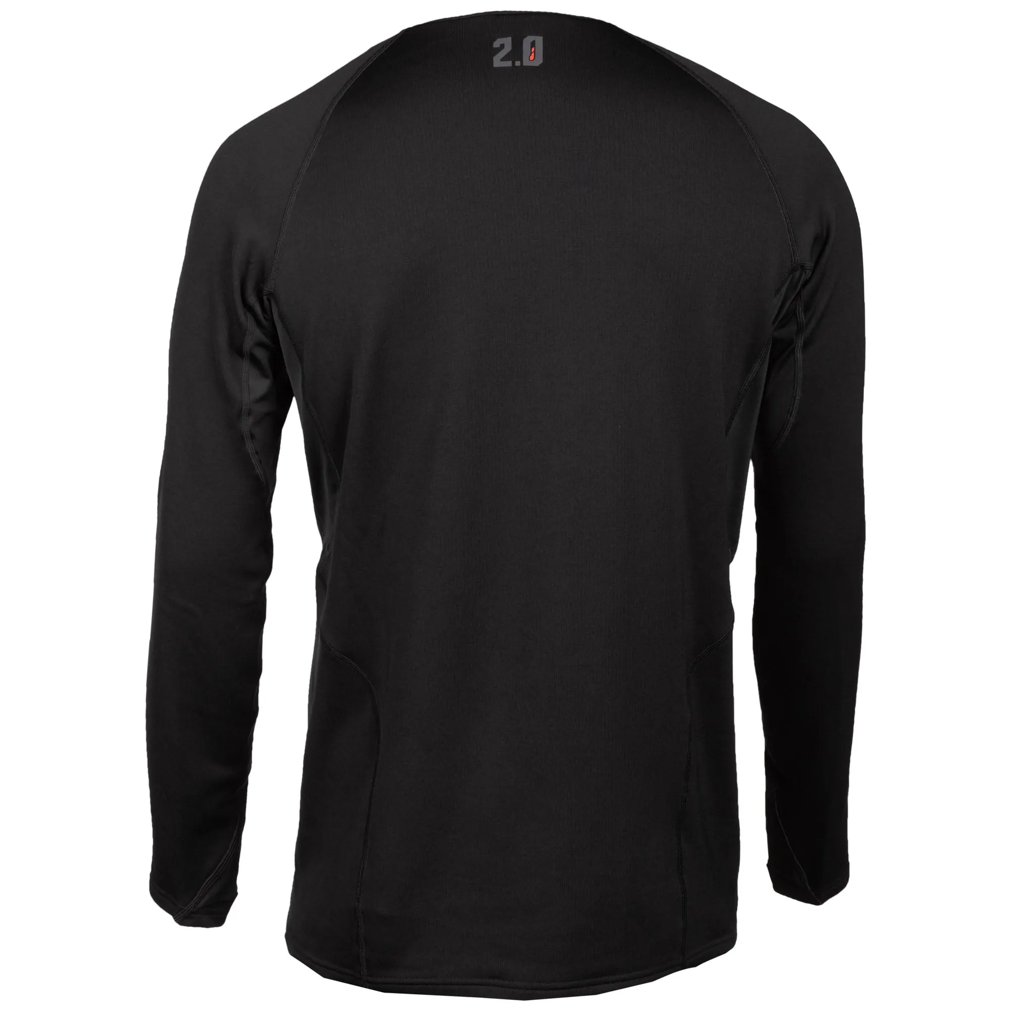 Klim  Mens Aggressor Shirt 2.0 Base Layer Moisture Wicking Warm Comfort Black