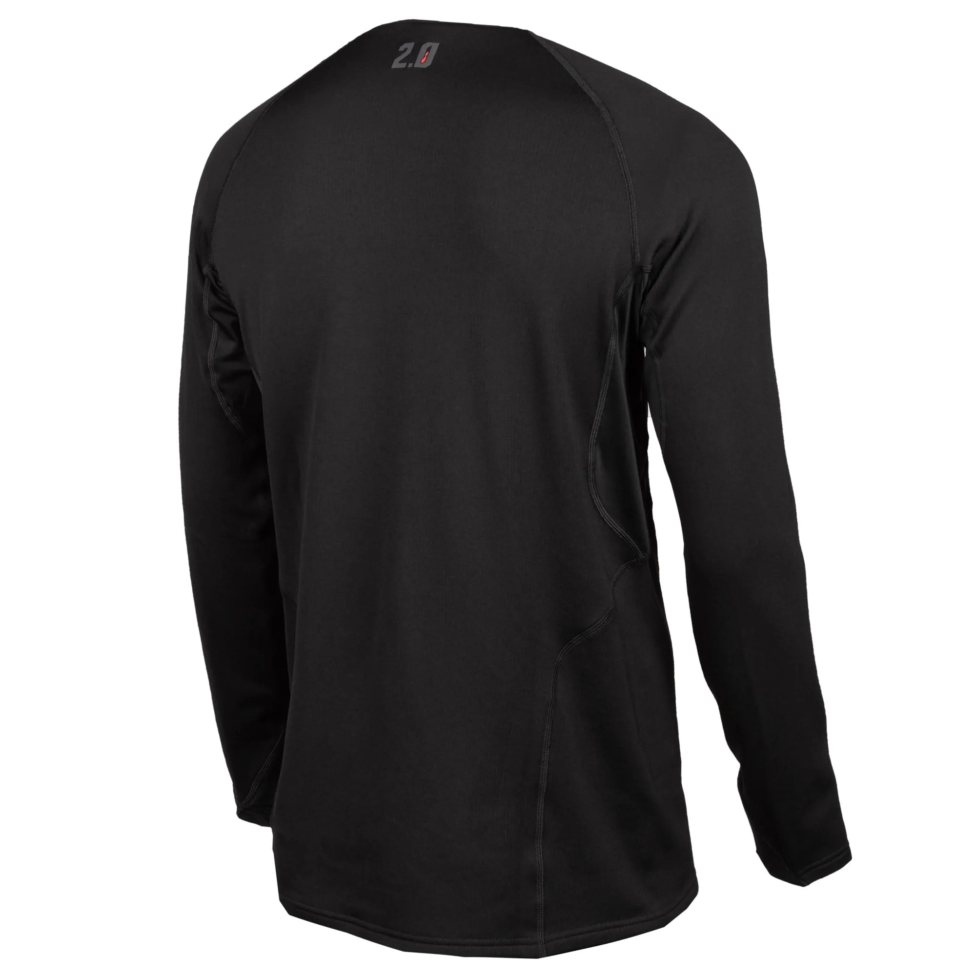 Klim  Mens Aggressor Shirt 2.0 Base Layer Moisture Wicking Warm Comfort Black