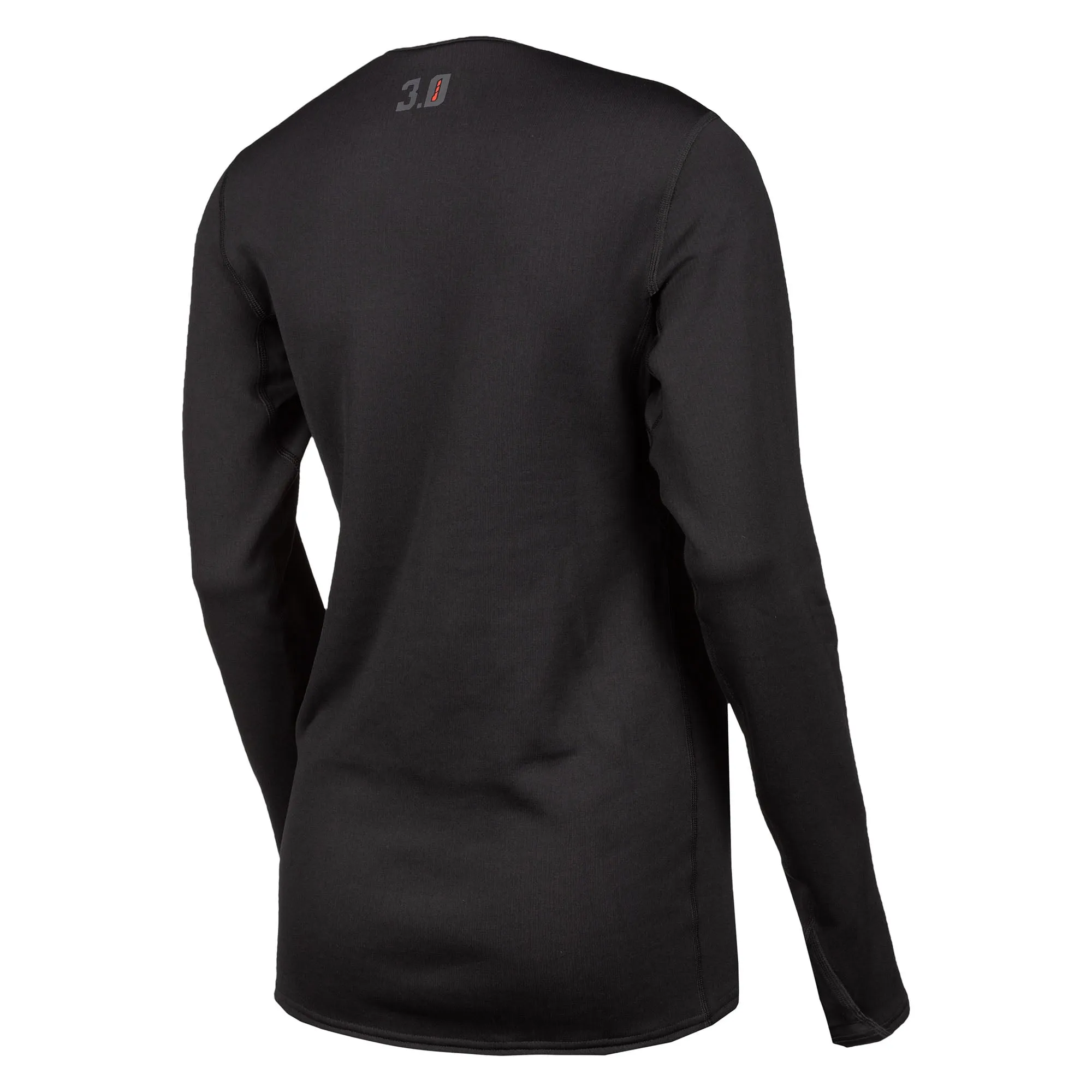 Klim  Womens Solstice Shirt 3.0 Base Layer Breathable Fast-Drying Warm Black