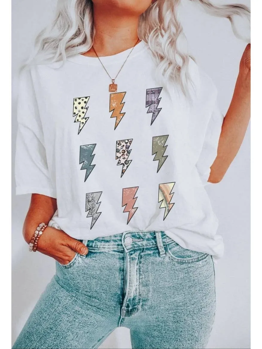 Lightening Bolt Graphic Tee