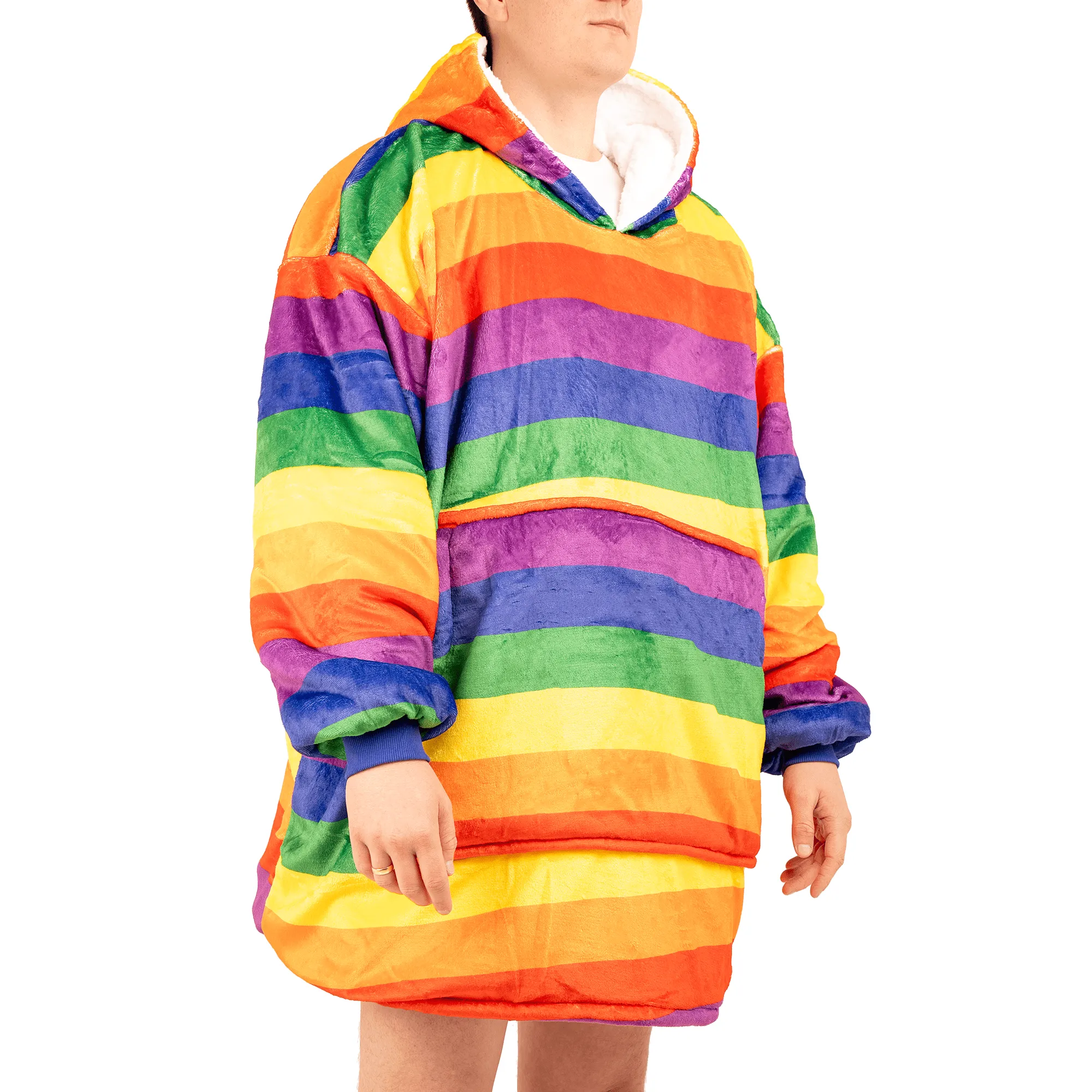 Luxury Oversized Hoodie - Rainbow