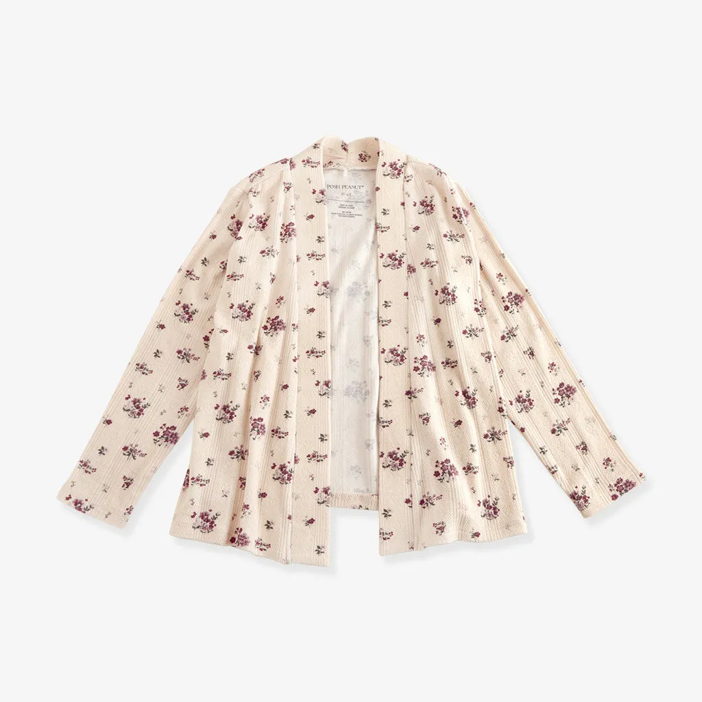 Maven Pointelle Fly Away Cardigan