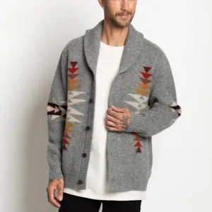 MEN'S TUCSON SHETLAND COLLECTION CARDIGAN