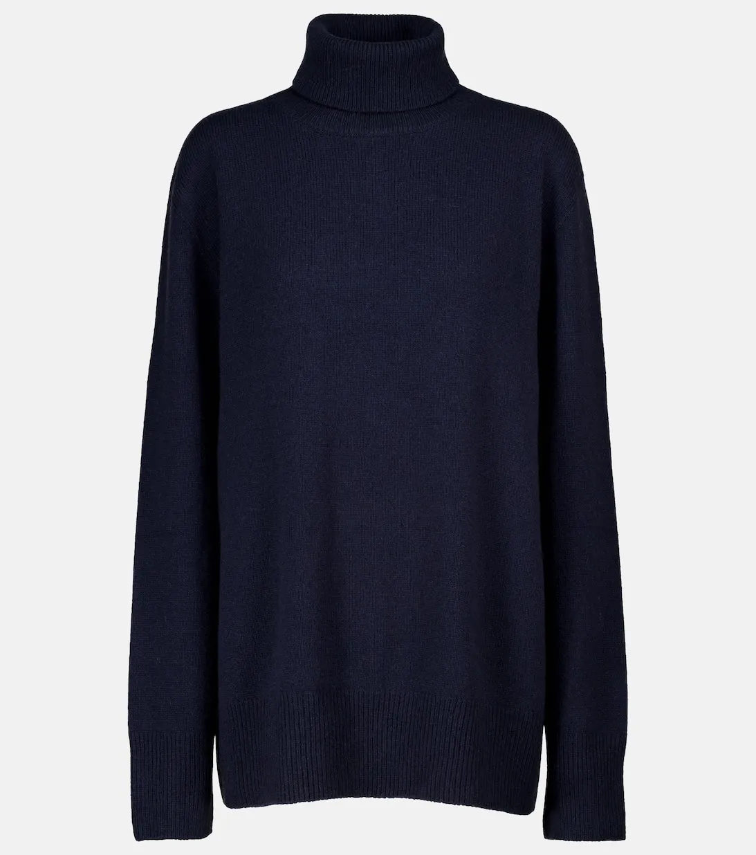 Milina wool and cashmere turtleneck sweater THE ROW, blue