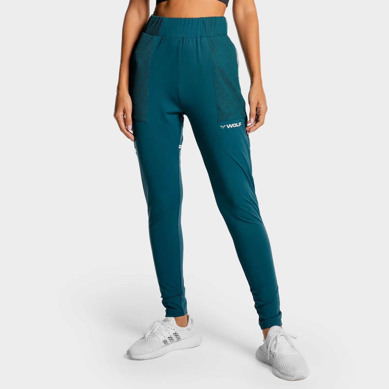 Noor Track Pants - Teal