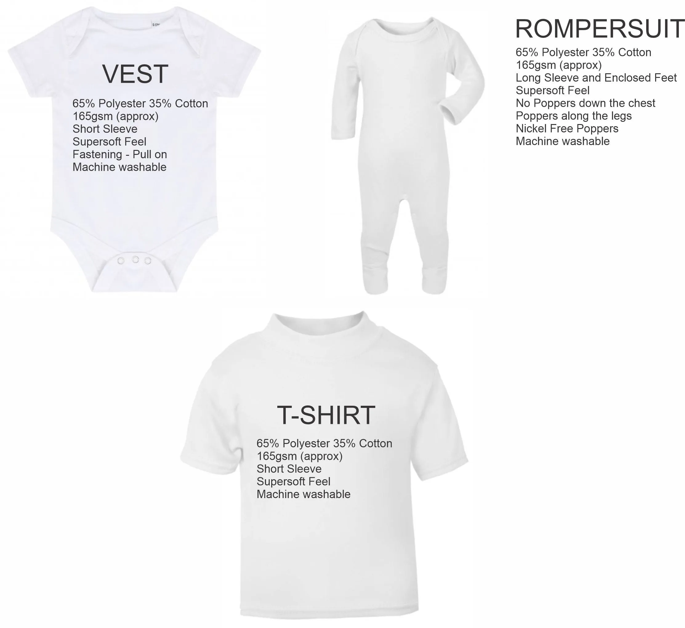 Personalised Christening Day Baby Outfit - On My Christening Day Vest or Rompersuit