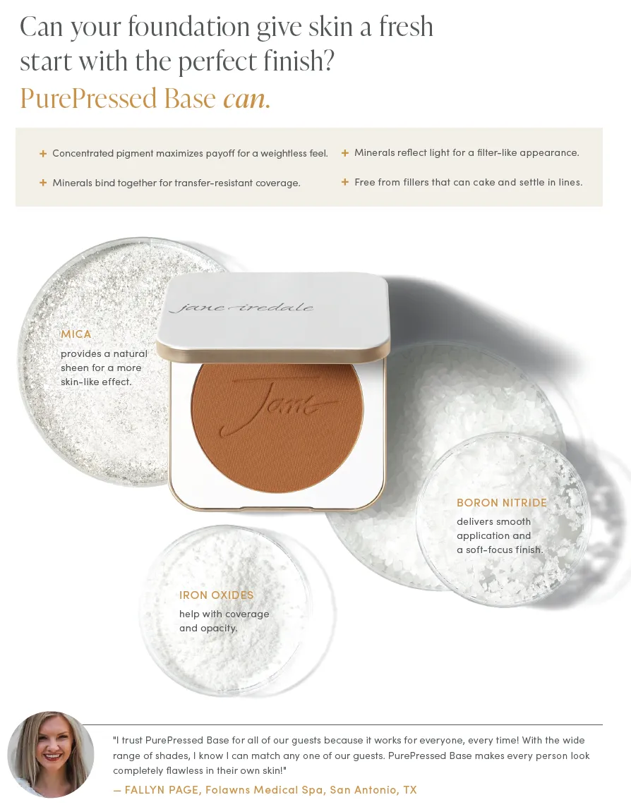 PurePressed Base Mineral Foundation Refill