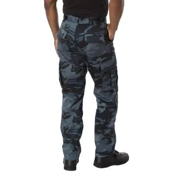 Rothco Color Camo Tactical BDU Pants / Midnight Blue Camo