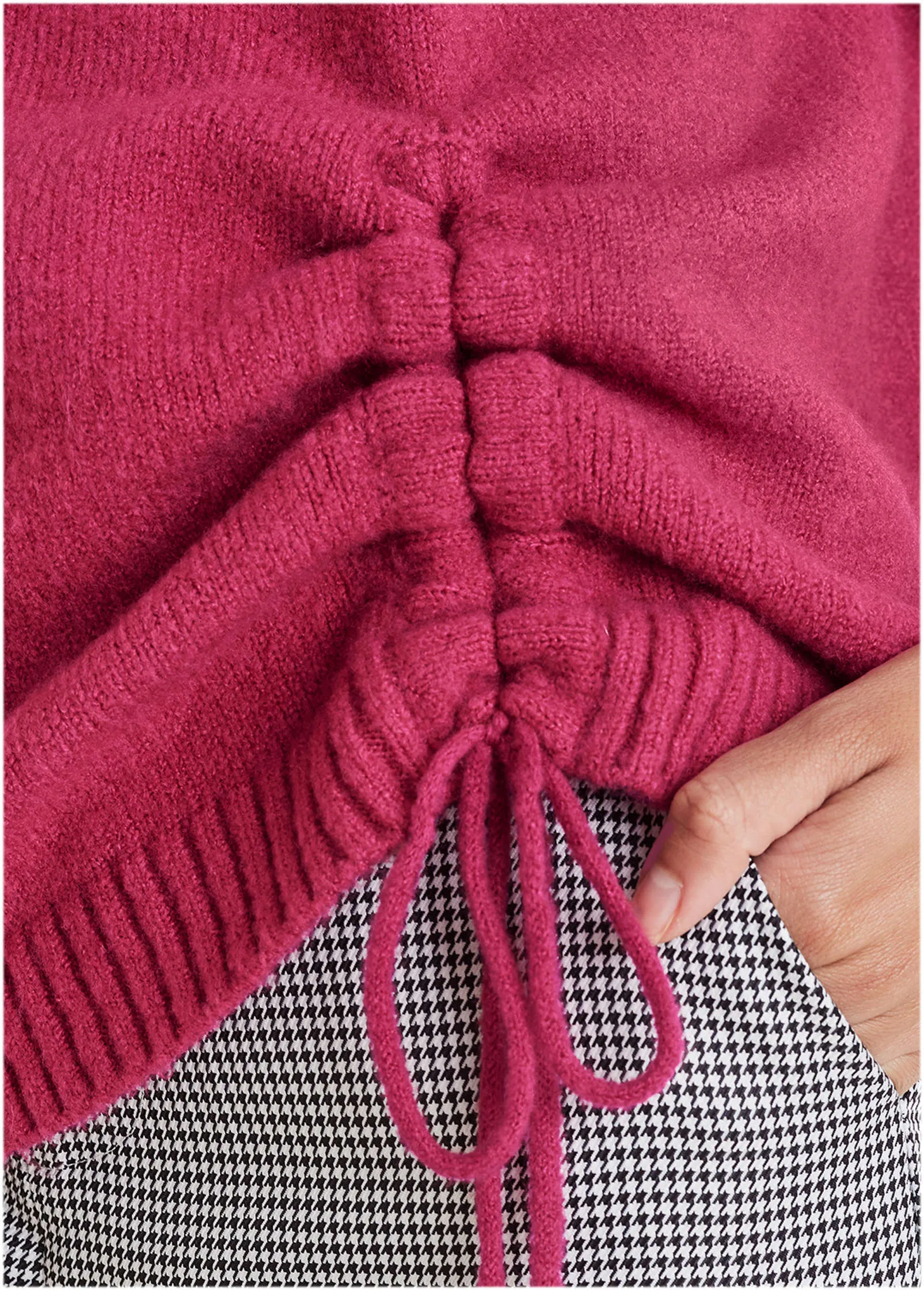 Ruched Sweater - Vivacious