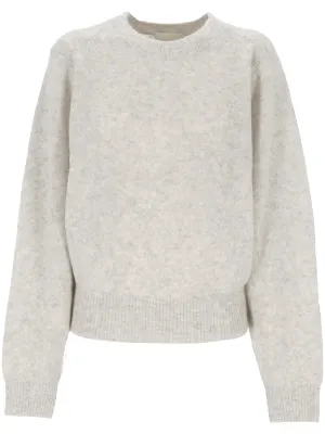 Soft Grey Wool Sweater for Women