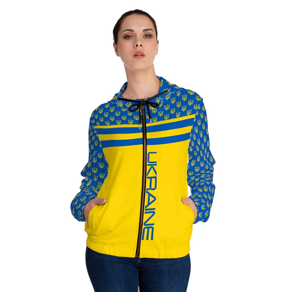 Support Ukraine Women’s Full-Zip Hoodie