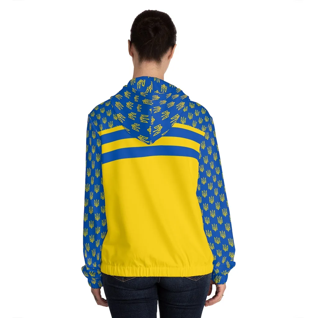 Support Ukraine Women’s Full-Zip Hoodie