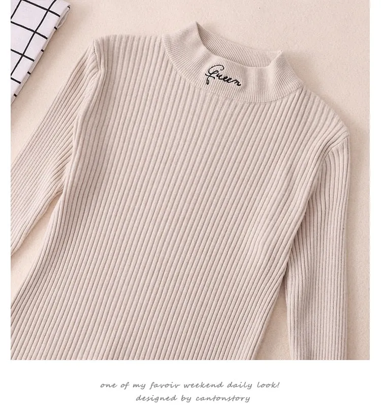 VenusFox Turtleneck Thick Warm Sweater