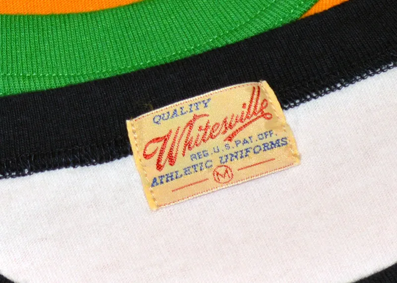 WHITESVILLE "WV79328" 18/-S/S RINGER T-SHIRT W/PRINT